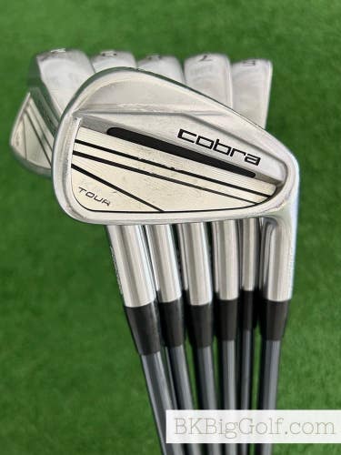 Cobra King Tour 23 Forged Iron Set 5-P / Recoil F3 90 Regular Graphite