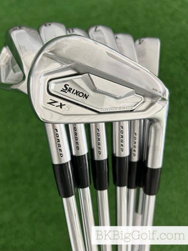 Srixon ZX5 / ZX7 Mkii Forged Combo Iron Set 4-P / Dynamic Gold 120 Stiff