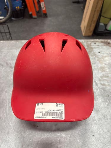 Used Champro HELMET Batting Helmet No Mask Red MD 11337-S000467494