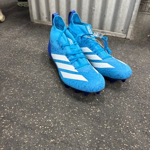Used Adidas Adult FB Cleats Carolina Blue Senior 14 11337-S000477965