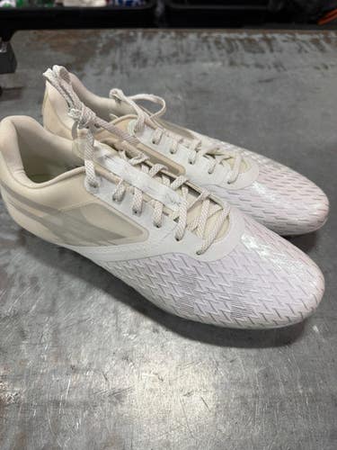 Used Under Armour Adult FB Cleats White Senior 12 11337-S000477968