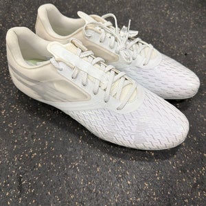 Used Under Armour Adult FB Cleats White Senior 12 11337-S000477967