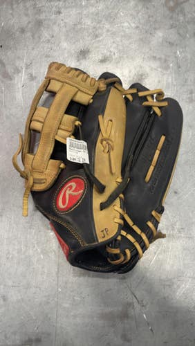 Used Rawlings GG ELITE BB/SB Glove RH Throw Black 12" 11337-S000478087