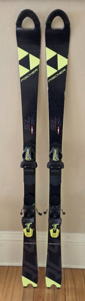 Fischer RC4 SL Skis - 140 cm with RC9 Bindings