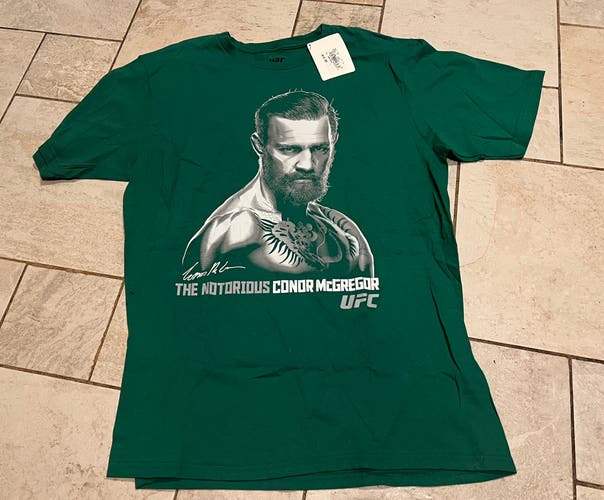 New UFC Conor McGregor Reebok T-Shirt Men’s Large