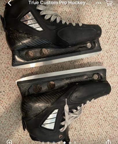 True Custom Pro Hockey Goalie Skates 12 (Used)