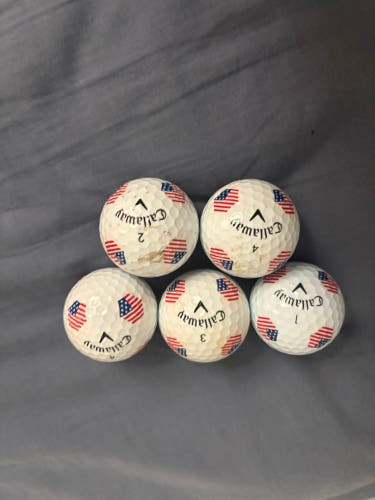Lots of collectors golf balls(will be around 5$ each ball)