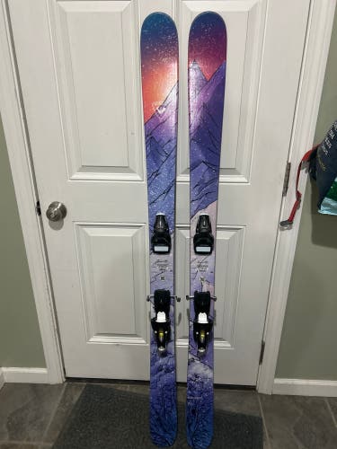 Women's 2024 Rossignol Black Ops 156 cm All Mountain Skis With look Bindings (Used)