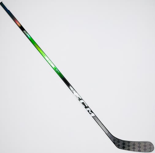 New Custom Green CCM JetSpeed FT8 Pro-LH-85 Flex-PM9M-Grip W/ Corner Tactile