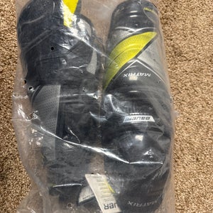 Junior Bauer Supreme Matrix 11" Shin Pads Pro Stock (New)