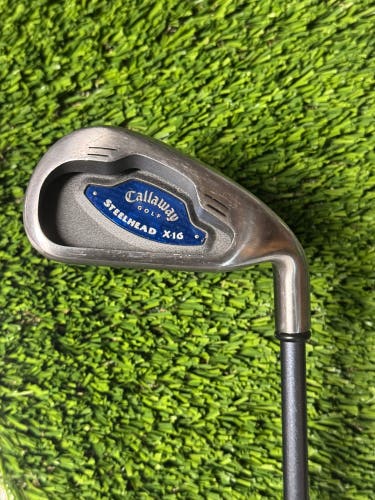 Callaway Steelhead X-16 6 Iron CW85 Graphite Shaft Firm Flex Right Handed 37.5"