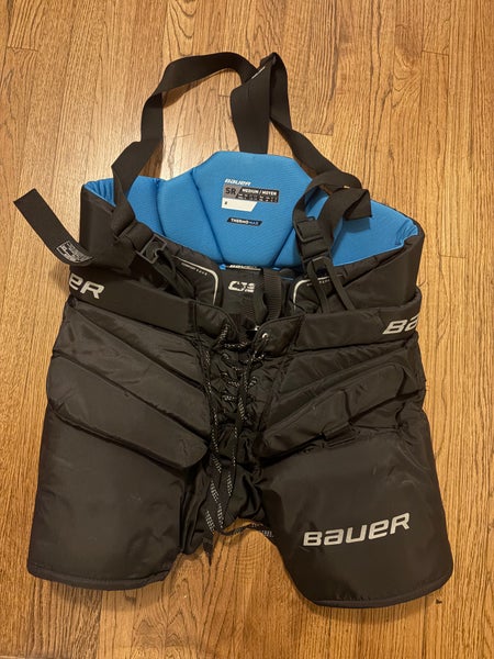 Senior Medium 2024 Bauer GSX Hockey Goalie Pants (Used)