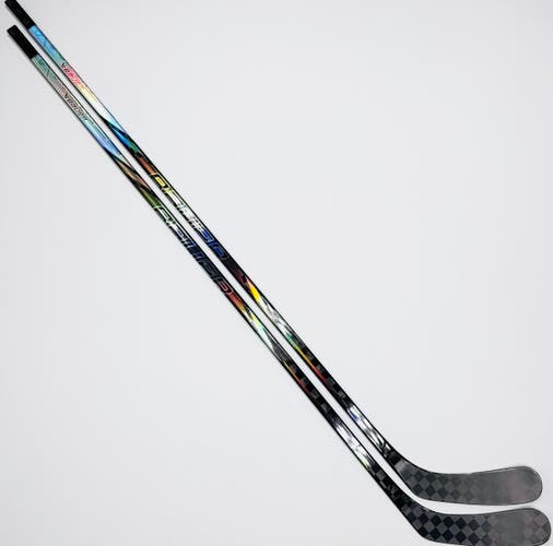 New 2-Pack Custom Silver Bauer Nexus Tracer (2N Pro XL Build)-LH-95 Flex-Polishchuk Pro Curve-Grip