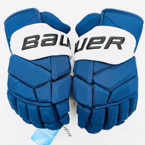 New Tampa Bay Lightning Bauer Supreme Mach Hockey Gloves-14"-Single Layer Palms