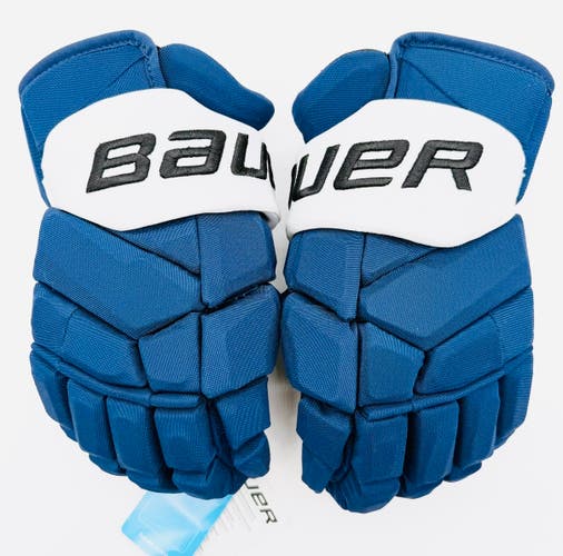 New Tampa Bay Lightning Bauer Supreme Mach Hockey Gloves-14"-Single Layer Palms