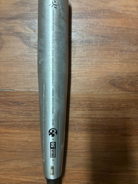 2022 DeMarini The Goods Hybrid BBCOR Certified Bat (-3) 30 oz 33" (Used)