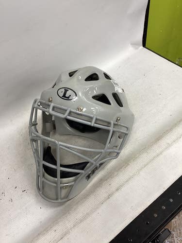 Used Louisville Slugger TPX Catchers Helmet w/Mask Grey LG 11851-S000042513