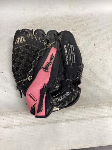 Used Mizuno FINCH GLOVE BB/SB Glove LH Throw Black 11" 11851-S000042512