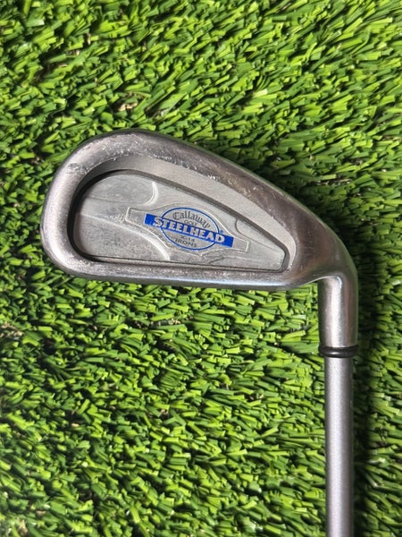 Callaway Steelhead X-14 Single 6 Iron Firm Flex Graphite Shaft Right Hand 37.5”