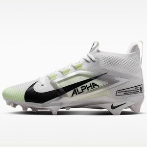 Men's Size M 10.0 (W 11.0) Nike Alpha Menace Pro 4 Mid Top Molded Cleats (New)
