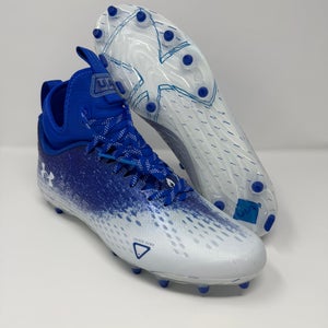 Men's Size M 11.0 (W 12.0) Under Armour Spotlight MC Mid Top Molded Cleats (New)