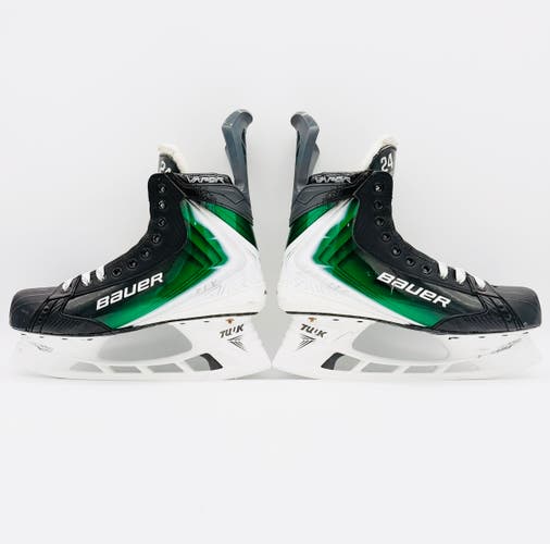Custom Roope Hintz Green Bauer Vapor FlyLite Hockey Skates-11.5 Regular Fit-296