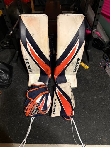 35" 2023 Bauer Hyperlite 2 Regular Goalie Full Set Pro Stock (Used)