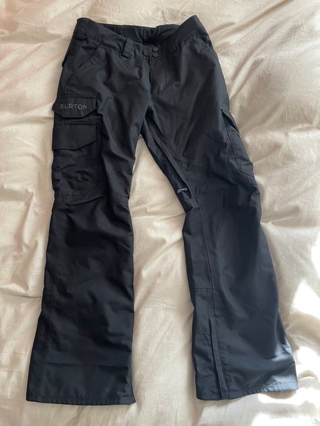 Black Unisex Adult Small Burton Ski Pants (Used)