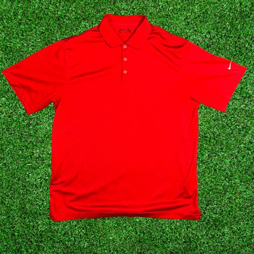 Nike Men’s Golf Polo - XL Red - Men’s Golf & Business Casual