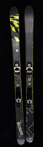 ROSSIGNOL SCRATCH FS TWIN SKIS SIZE 174 CM WITH NEW MARKER BINDINGS