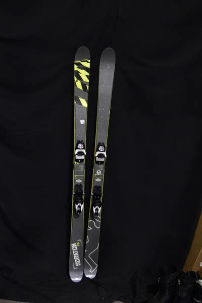 ROSSIGNOL SCRATCH FS TWIN SKIS SIZE 174 CM WITH NEW MARKER