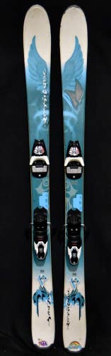 ROSSIGNOL BANDIT B78 SKIS SIZE 148 CM WITH NEW MARKER BINDINGS