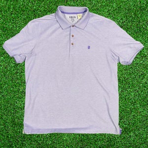 IZOD Men’s Polo - L Purple - Men’s Golf & Business Casual