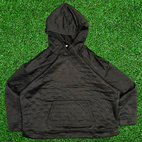 RBX Men’s Quilted Hoodie - XL Black - Men’s Golf & Business Casual