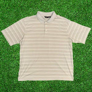 Walter Hagen Men’s Golf Polo - XL Gray / White - Men’s Golf & Business Casual