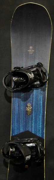 NIDECKER SCORE SNOWBOARD SIZE 152 CM WITH SALOMON LARGE BINDINGS