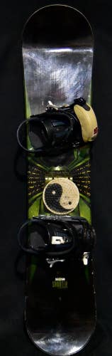 5150 SHOOTER SNOWBOARD SIZE 128 CM WITH BURTON SMALL BINDINGS