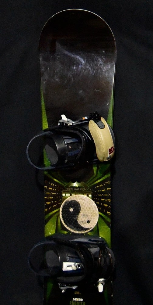 5150 shooter burton snowboard fifty one fifty 5150 SHOOTER SNOWBOARD SIZE 128 CM WITH BURTON SMALL BINDINGS |  SidelineSwap