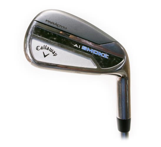 Callaway Paradym Ai Smoke 7 Iron Steel True Temper Elevate 95 Regular Flex