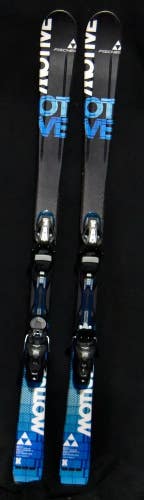 FISCHER MOTIVE SKIS SIZE 138 CM WITH FISCHER BINDINGS
