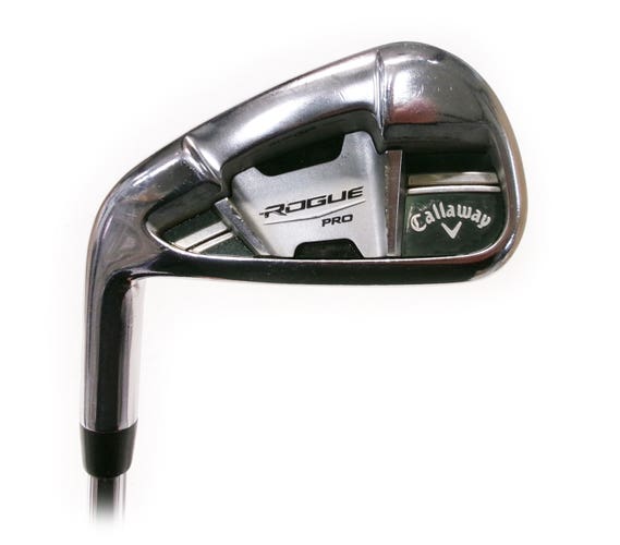 LH Callaway Rogue Pro Single 6 Iron 1* Upright Steel Regular Flex