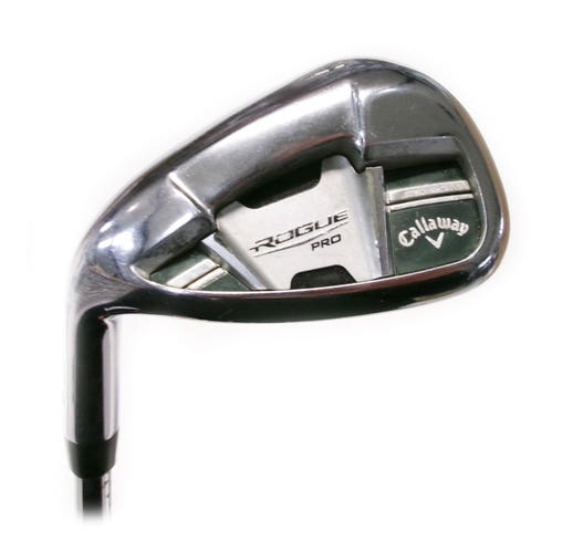 LH Callaway Rogue Pro Single Approach Wedge 1* Upright Steel Regular Flex