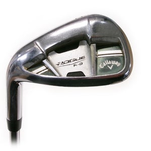 LH Callaway Rogue Pro Single Pitching Wedge 1* Upright Steel Regular Flex