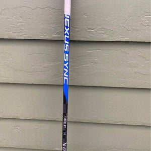 Senior Bauer Vapor Hyperlite (Wrapped as a Bauer Nexus Sync). Left Hand Hockey Stick P92, 87 Flex