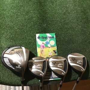 Adams Ladies Speedline Tech Woods Set (D, 3W. 5W, 7W) Ultralite 45g Graphite