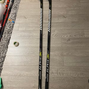 Senior Warrior Alpha DX Pro Team Right Handed Hockey Stick W28 85 Flex (Used)