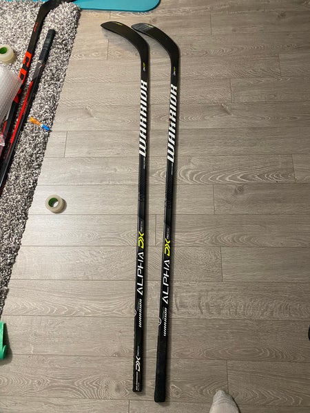 Senior Warrior Alpha DX Pro Team Right Handed Hockey Stick W28 85 Flex (Used)