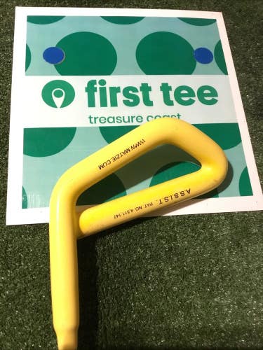Matzie Golf A.S.S.I.S.T. Swing Trainer Yellow (Training Aid) 38 Inches RH *VGC*