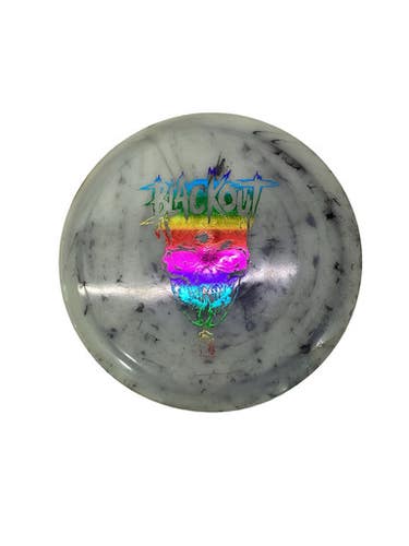 Used BLACKOUT Disc Golf Driver White 173g 11347-S000262631