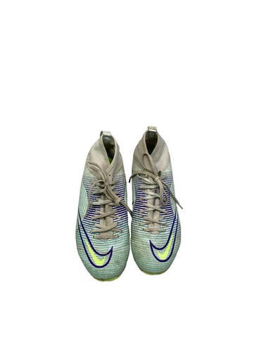 Used Nike M DS 005 Soccer Cleats White Junior 04 11347-S000262602